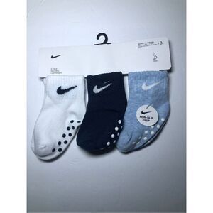 Nike Baby Ankle Gripper Socks 3-pack 6-12 Months